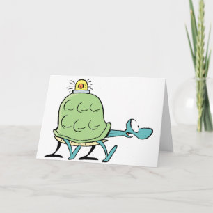 Swamp Turtle Get Well Soon Card