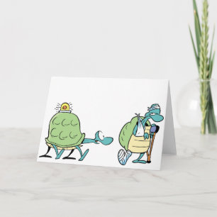 Swamp Turtle Get Well Soon Card