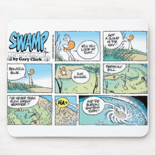 Swamp Weather Forecast Mousepad
