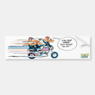 Swamp Wild Ducks Fuel Stop Bumper Sticker