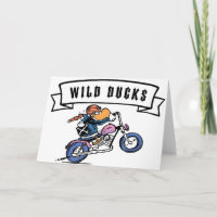 Swamp Wild Ducks Greeting Card
