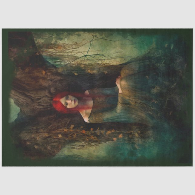 Swamp witch tissue paper (Front)