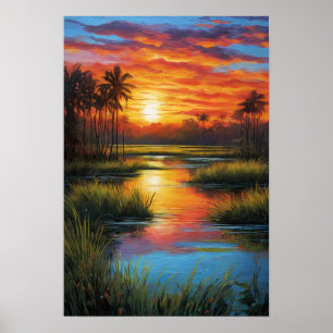 Swampy Splendour Poster