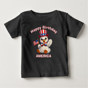 Swan (4b) Patriotic Kid T-Shirt