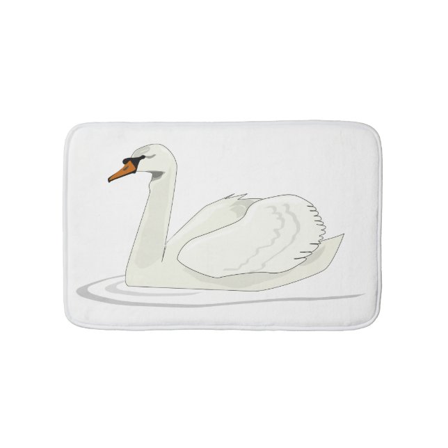 Swan Bath Mat (Front)