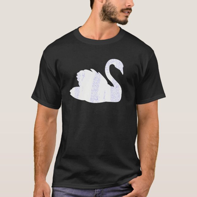 Swan bird T Shirt (Front)