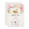 Swan Birthday Invitation