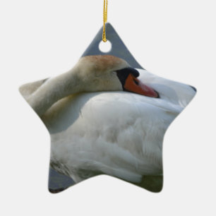 Swan Ceramic Ornament