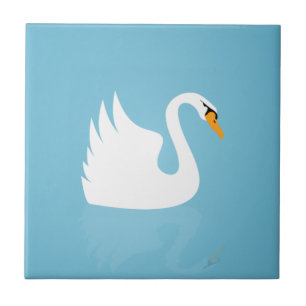 Swan Ceramic Tile