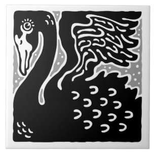 Swan Ceramic Tile