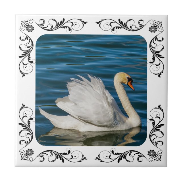 SWAN CERAMIC TILE (Front)
