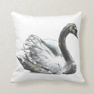 Swan Cushion