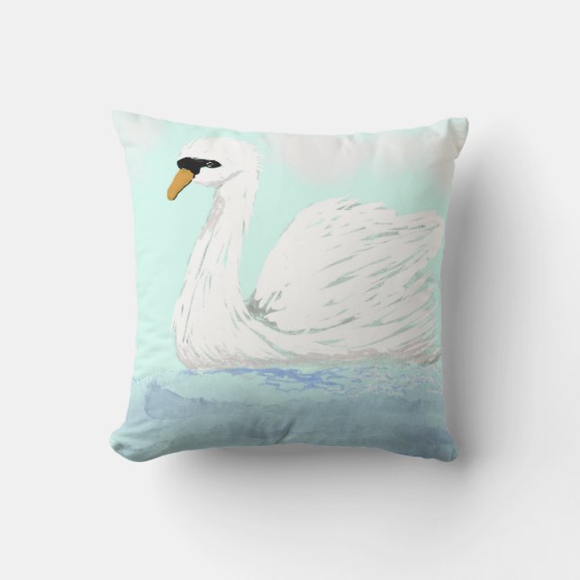 Swan Cushion (Front)