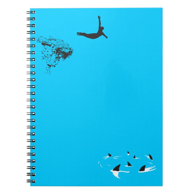 swan dive notebook (Front)
