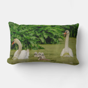 Swan Family Lumbar Cushion