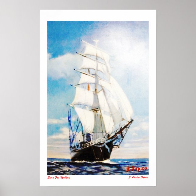 Swan Fan Makkum Poster (Front)