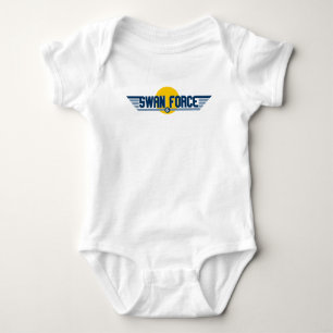 Swan Force Baby Bodysuit