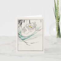 Swan - Japanese illustration