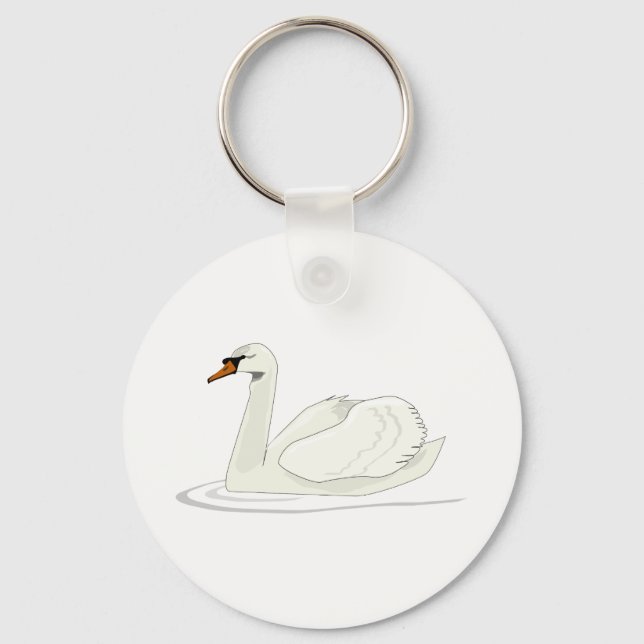 Swan Key Ring (Front)