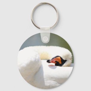 swan key ring