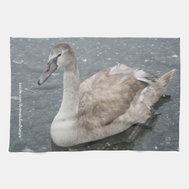 Swan Kitchen Towel (Horizontal)