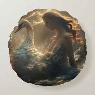 SWAN LAKE - BALLET & DANCE - ROUND CUSHION