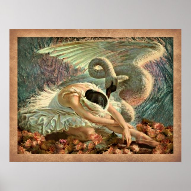 Swan Lake Ballet Poster (Front)