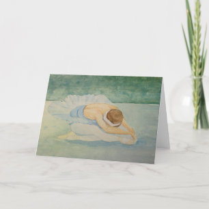 Swan Lake - Blank Greetings Card