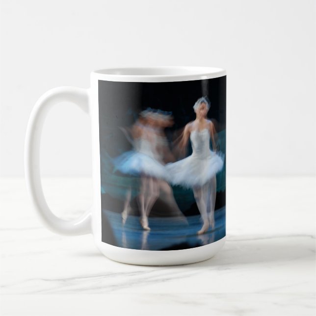 Swan Lake bone china mug (Left)