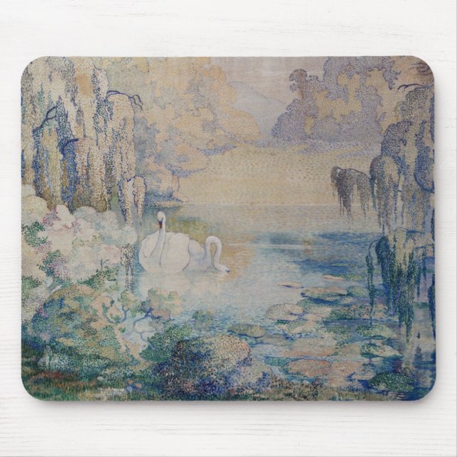 Swan Lake Mouse Pad (Front)