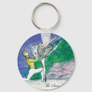 Swan Lake Odette Key Ring