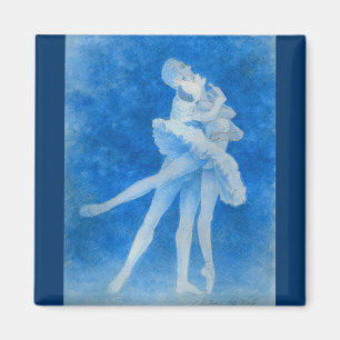 Swan Lake Pas de Deux Magnet