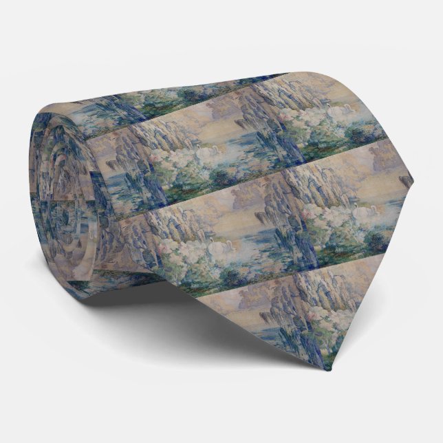 Swan Lake Tie (Rolled)