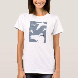 Swan Life, Elegant Swan T-Shirt
