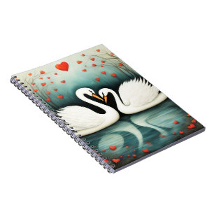 Swan Love 2 Notebook
