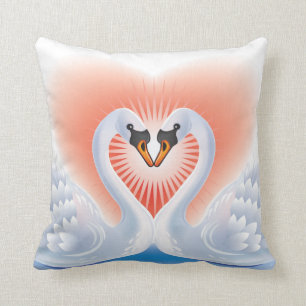 Swan Lovers Cushion