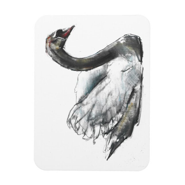 Swan Magnet (Vertical)