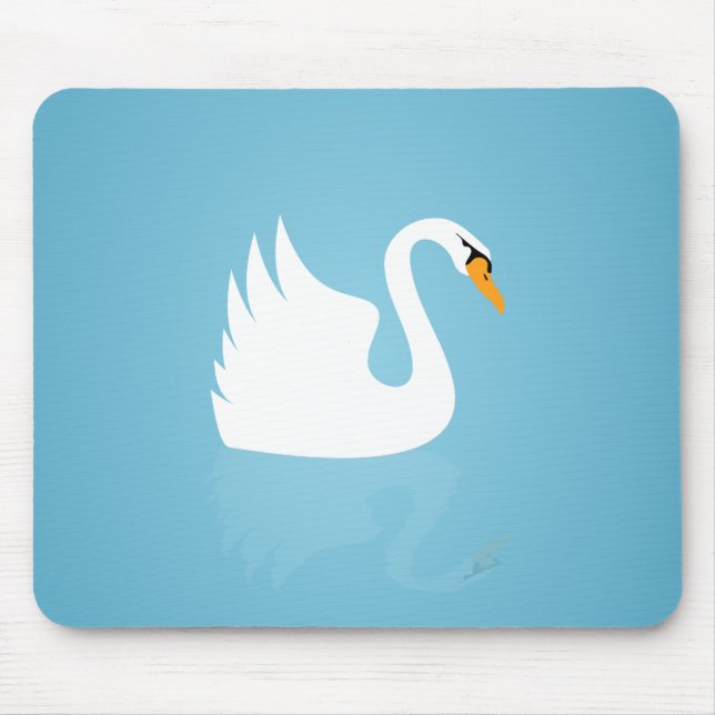 Swan Mouse Pad (Front)
