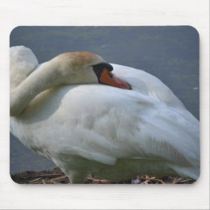 Swan Mouse Pad