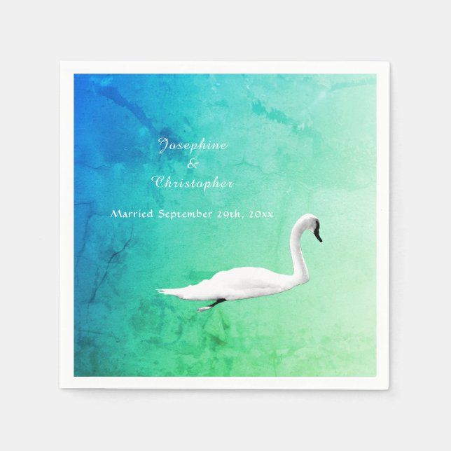  Swan Napkin (Front)