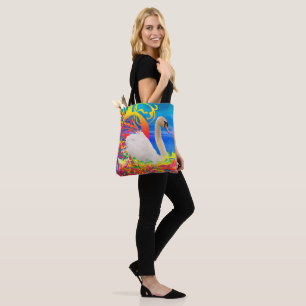 Swan Nest Tote Bag