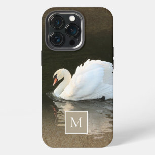Swan Photograph Monogram iPhone 13 Pro Case