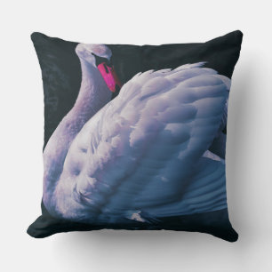 Swan Pillow - Elegant Comfort with Swan Birds logo