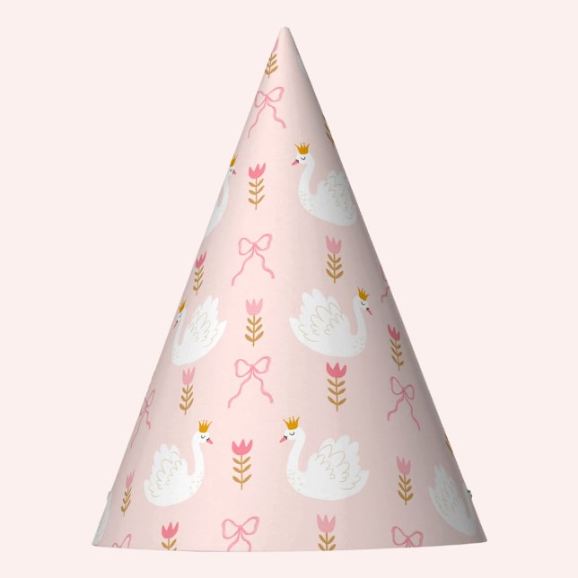 Swan Princess Birthday Party Hat (Creator Uploaded)