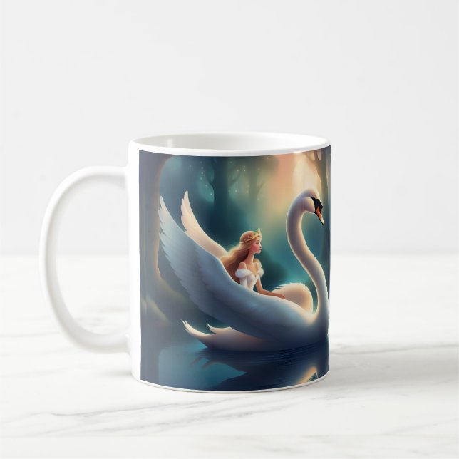 Swan princess mug (Left)