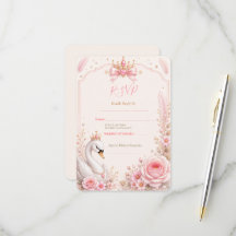 Swan Princess Pink Fairy Tale Birthday Party