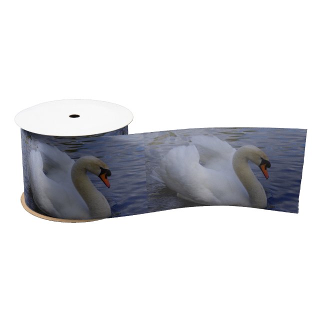 Swan Ribbon Satin Ribbon (Spool)
