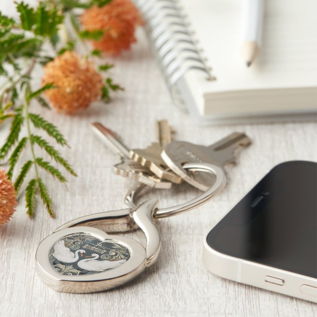 Swan Song Key Ring (Side)