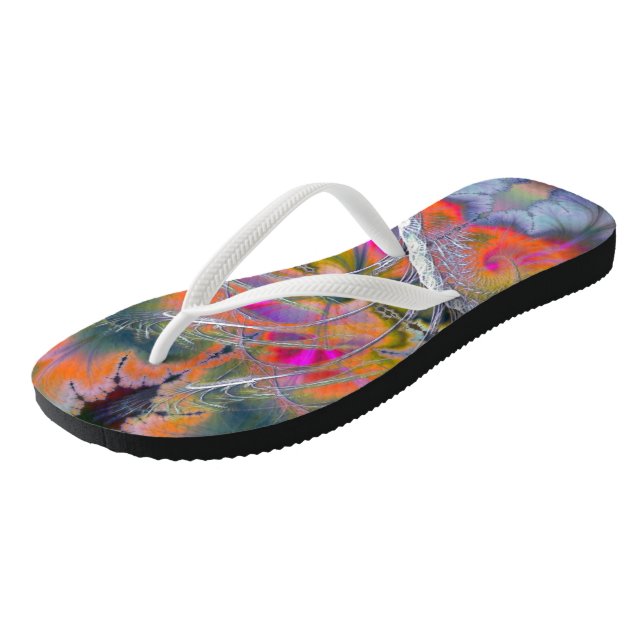 Swan Song Psychedelic Fractal Thongs (Angled)