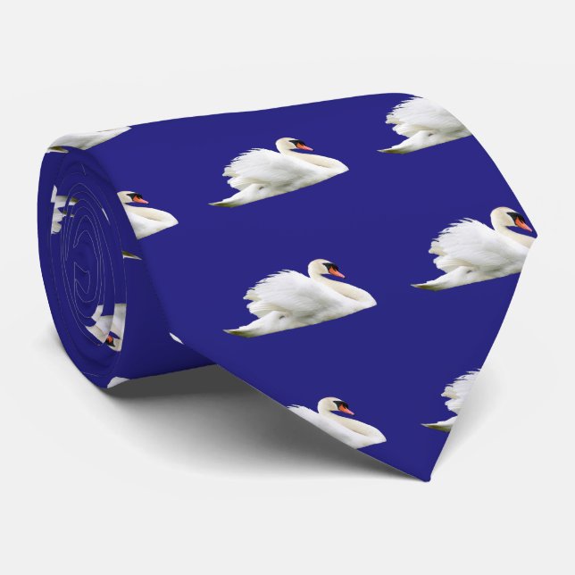 Swan Tie (Rolled)